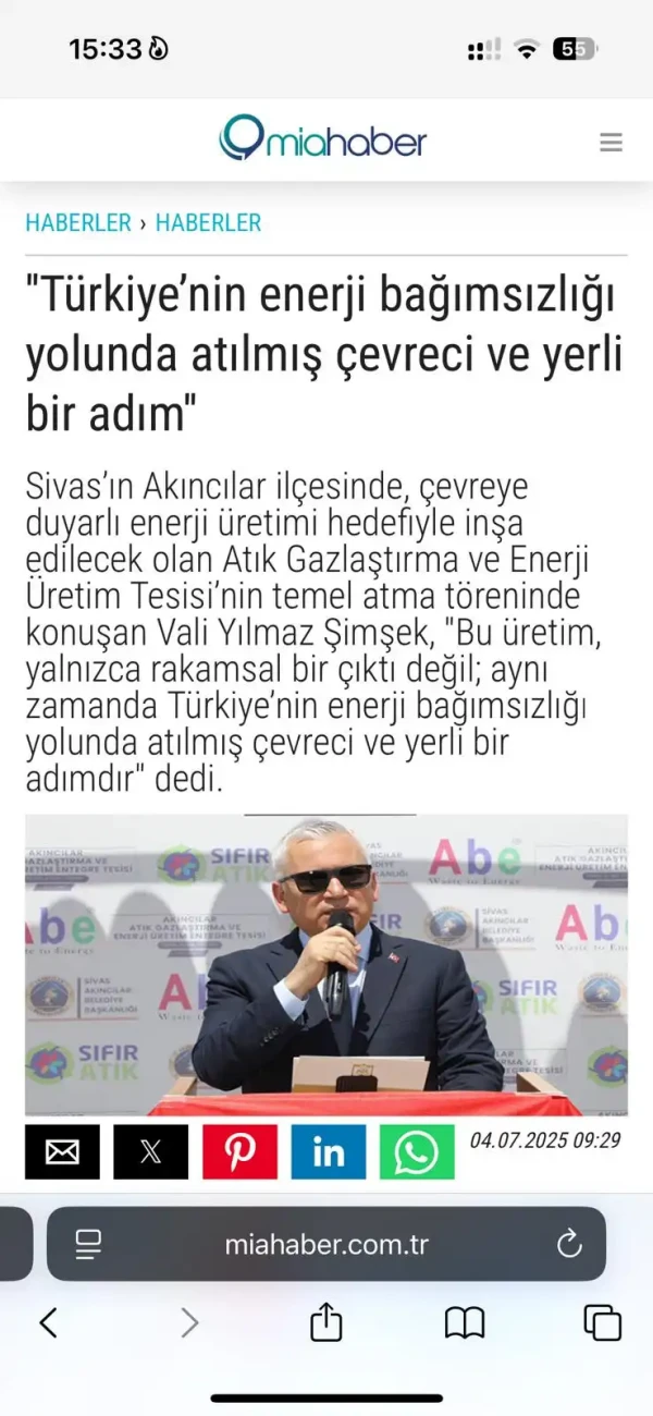 Gaz Arıtma Tesisi