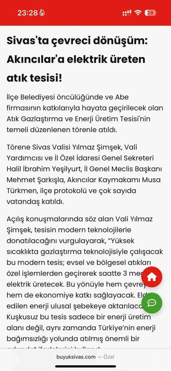 Gaz Arıtma Tesisi
