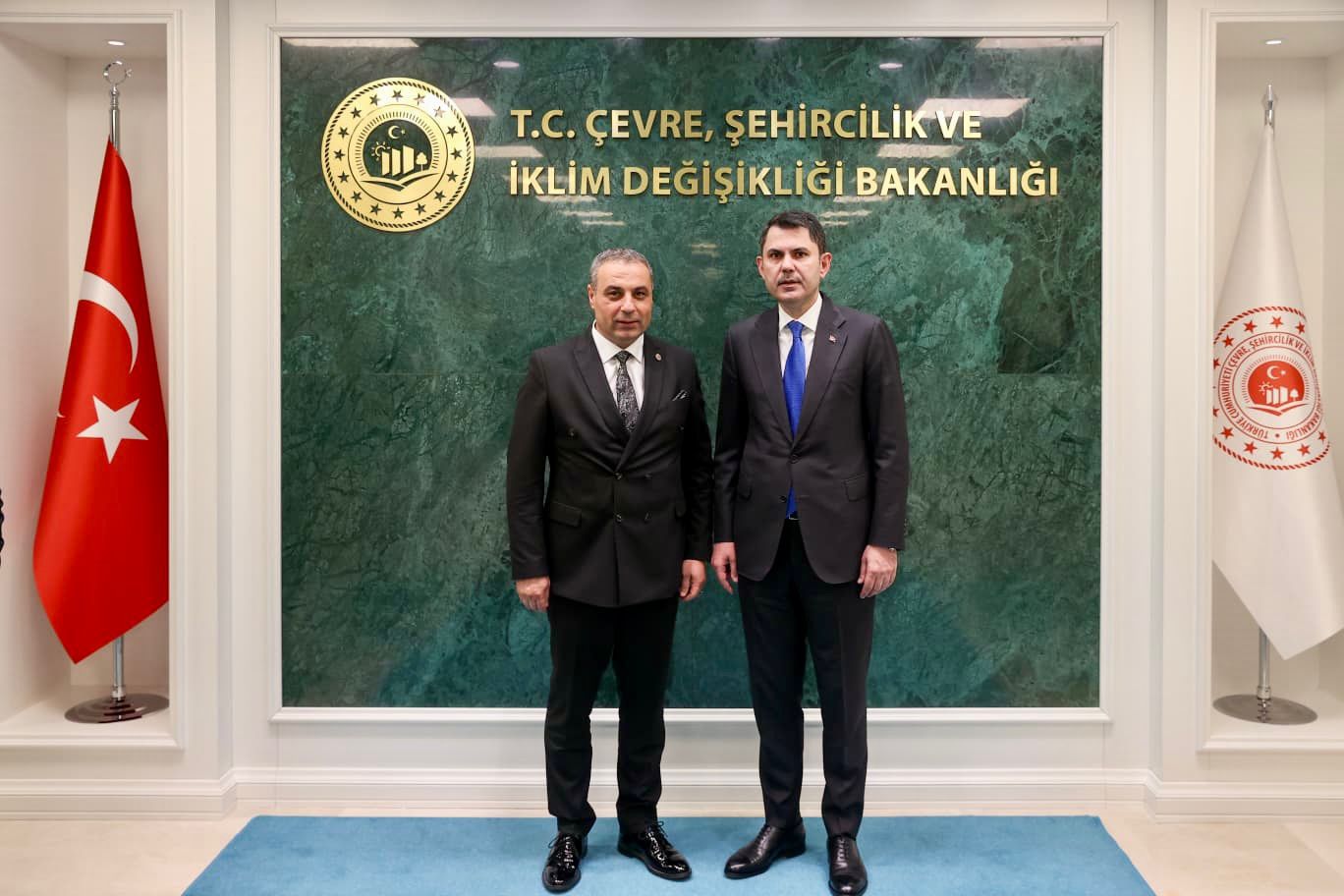 Çevre ve Şehircilik Bakanlığı ziyareti — Akıncılar Belediyesi